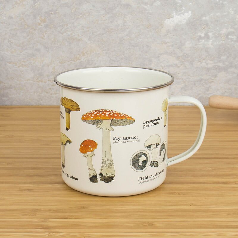 Gift Republic Emaljekopp 50 cl sopp