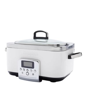 GreenPan Elite slowcooker 6L krem