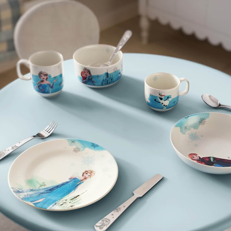 Villeroy & Boch Kiddy Disney barnesett 3 deler Frozen