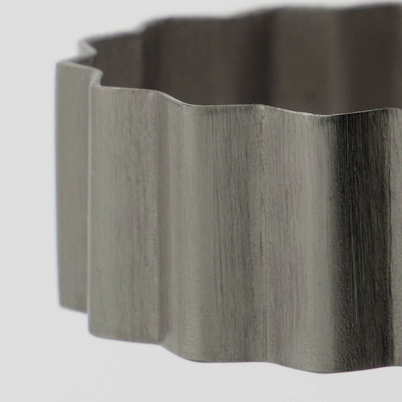 House Doctor Nello serviettringer i jern 4 stk sølv