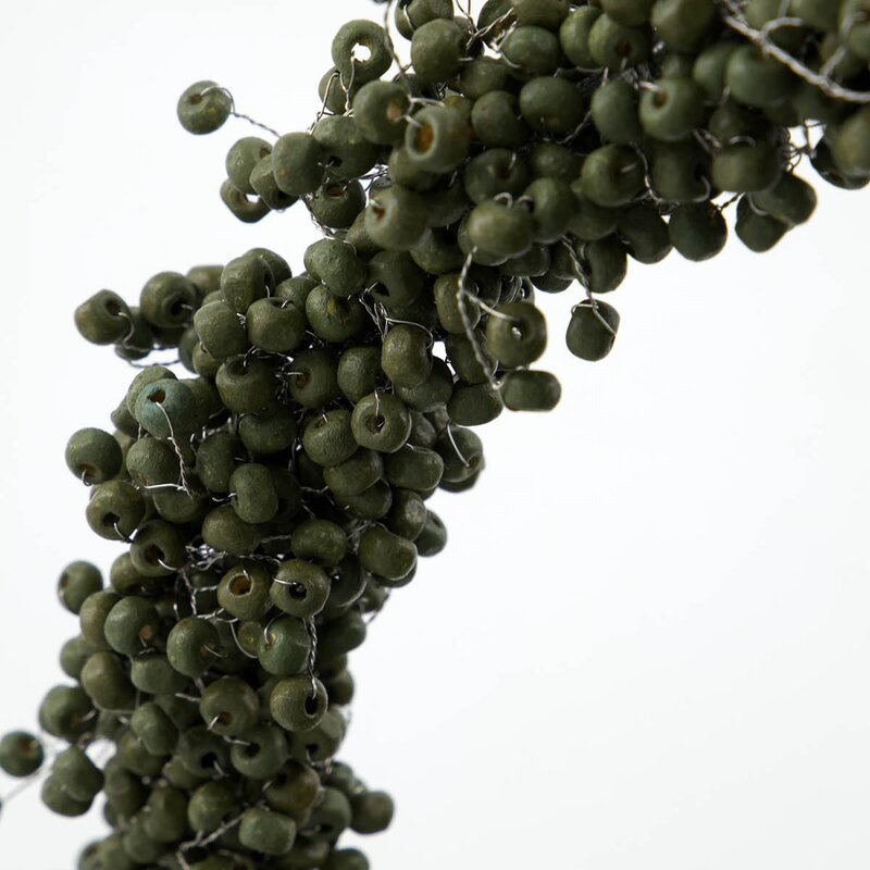 House Doctor Winter krans 33 cm grønn