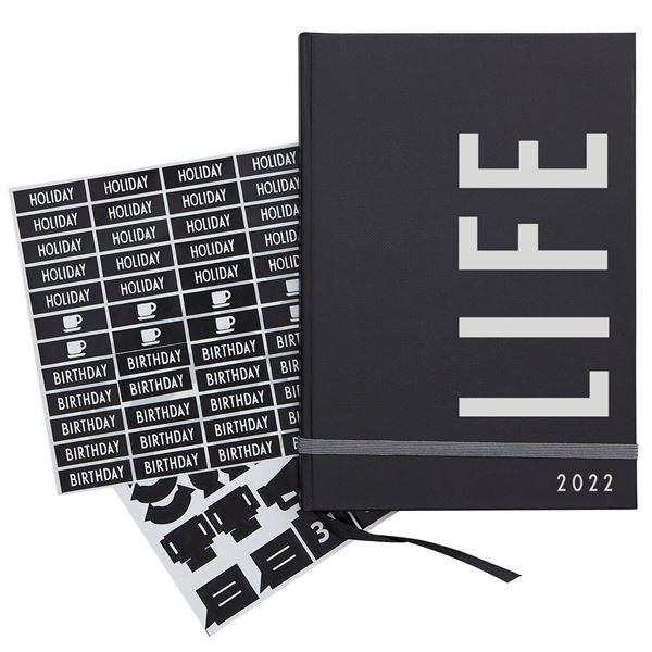 Design Letters Kalender 2022 svart