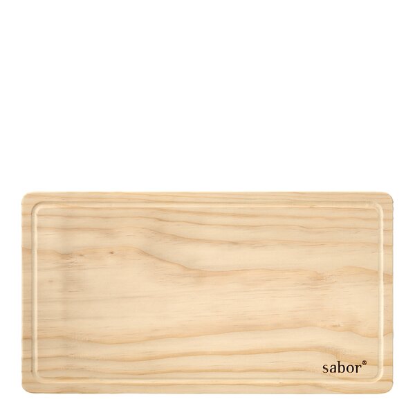 Sabor Trevig skjærefjøl m/blodrand 45x24,5 cm accoya