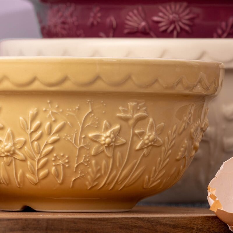 Mason Cash In The Meadow blandeskål S30 1,1L Påskelilje gul