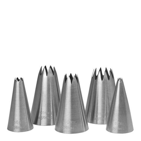 Exxent Stjernetyllsett 2-18 mm 5 deler