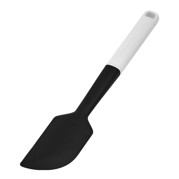 KitchenAid Classic stekespade/slikkepott 30 cm porcelain white
