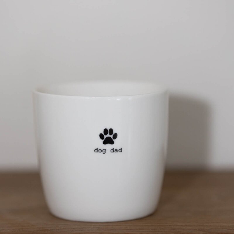 Sögne Home Krus Dog dag 30 cl hvit