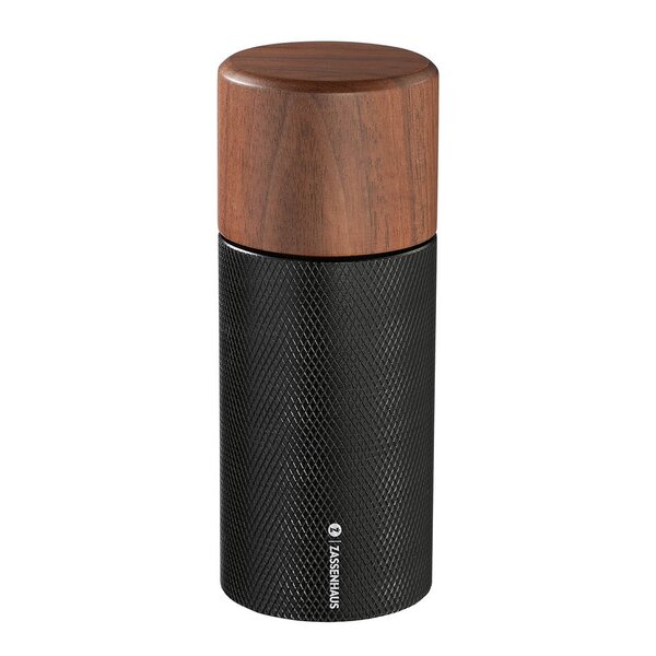 Zassenhaus Performer pepperkvern 13 cm valnøtt/svart