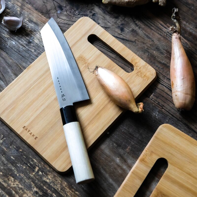 Satake Skjærebrettsett 2 deler bambus