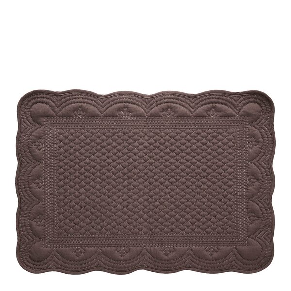 Lene Bjerre Estrid bordbrikke 50x35 cm brun