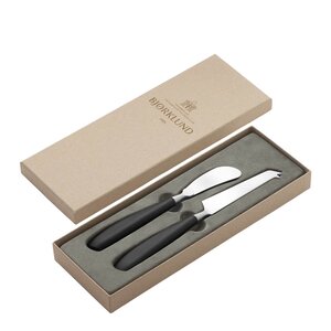 Bjørklund Knivsett med ost-og smørkniv 2 stk nylon
