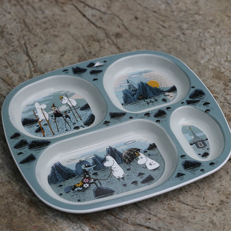 Rätt Start Mummi tallerken 4 rom Holmer og skjær