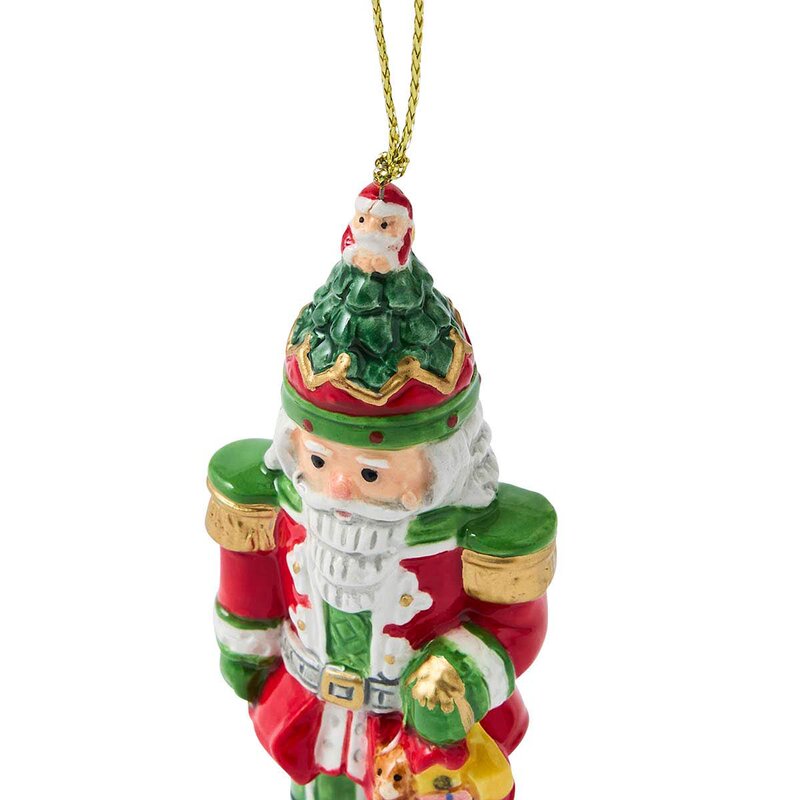 Spode Christmas Tree juletrepynt Nutcracker with Tree Hat