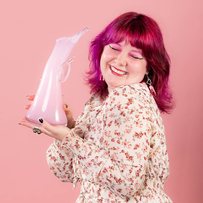 Magnor Rosa Sløyfe 2026 vase 30 cm rosa