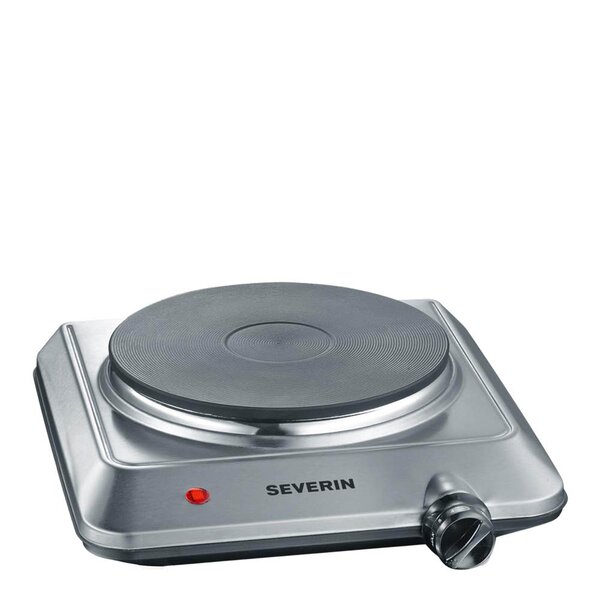 Severin Kokeplate enkel KP1092 1500W hvit