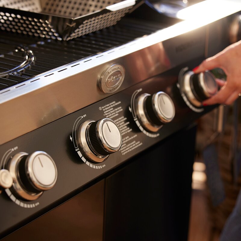 Rösle Videro G4-S Vario+ gassgrill 20500W svart