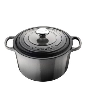 Le Creuset Signature støpejernsgryte rund 26 cm 6,3L flint