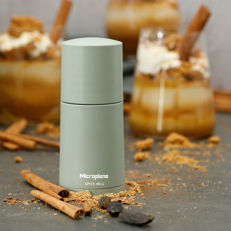 Microplane Spice Mill krydderkvern 12 cm sage green