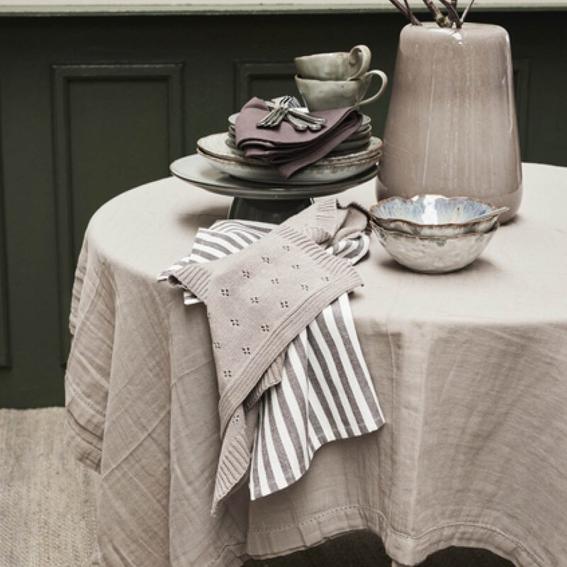 Lene Bjerre Estrille kjøkkenhåndkle 70x50 cm 2 stk brun