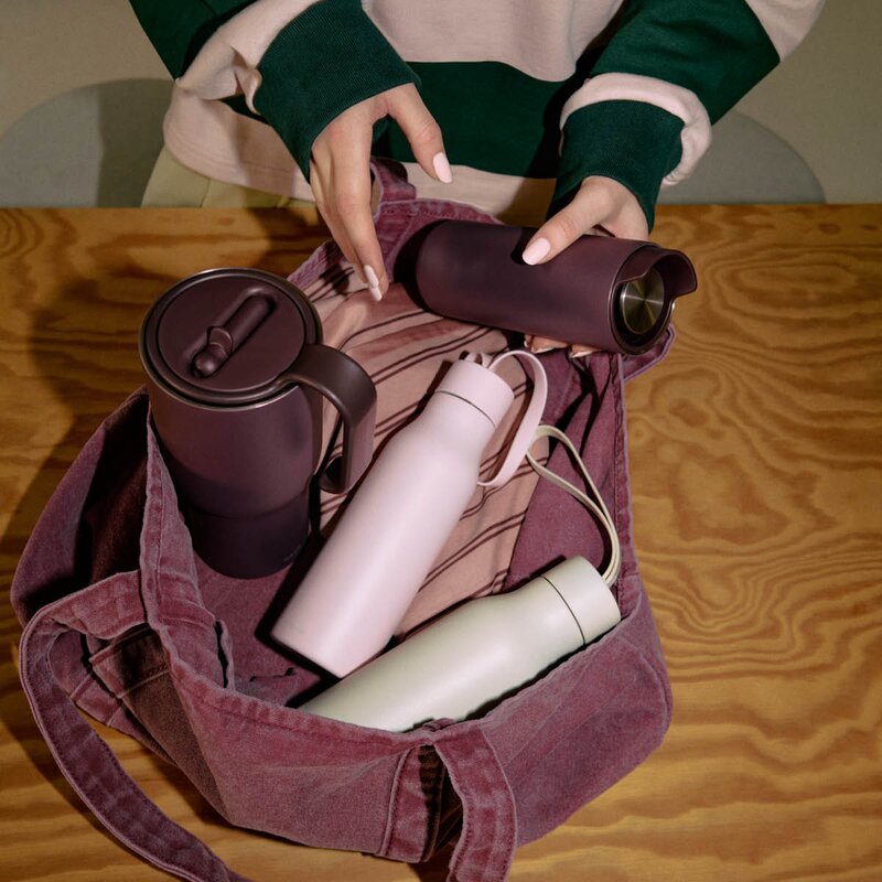 Eva Solo Sip-n-Go termo tumbler 0,9L fig purple