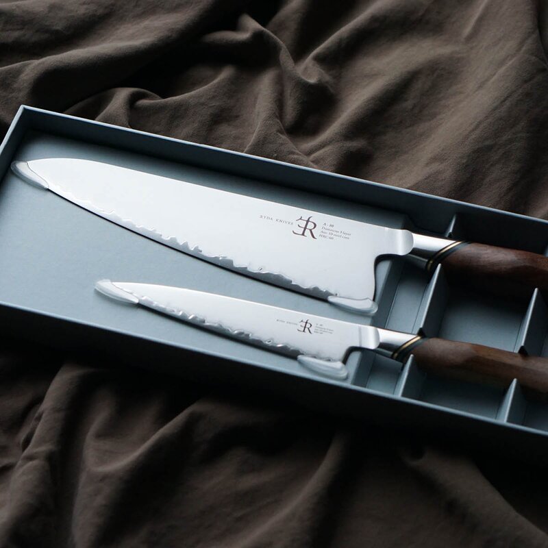 Ryda Knives Ryda Knives A30 gavesett med kokkekniv & universalkniv 