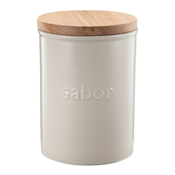 Sabor – Oppbevaringskrukke 1,3L krem