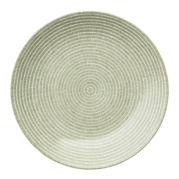 Arabia 24h tallerken 26 cm Avec grønn