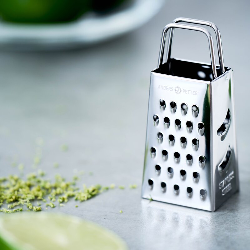Anders Petter Steel Essentials rivjern mini 7,5 cm blank