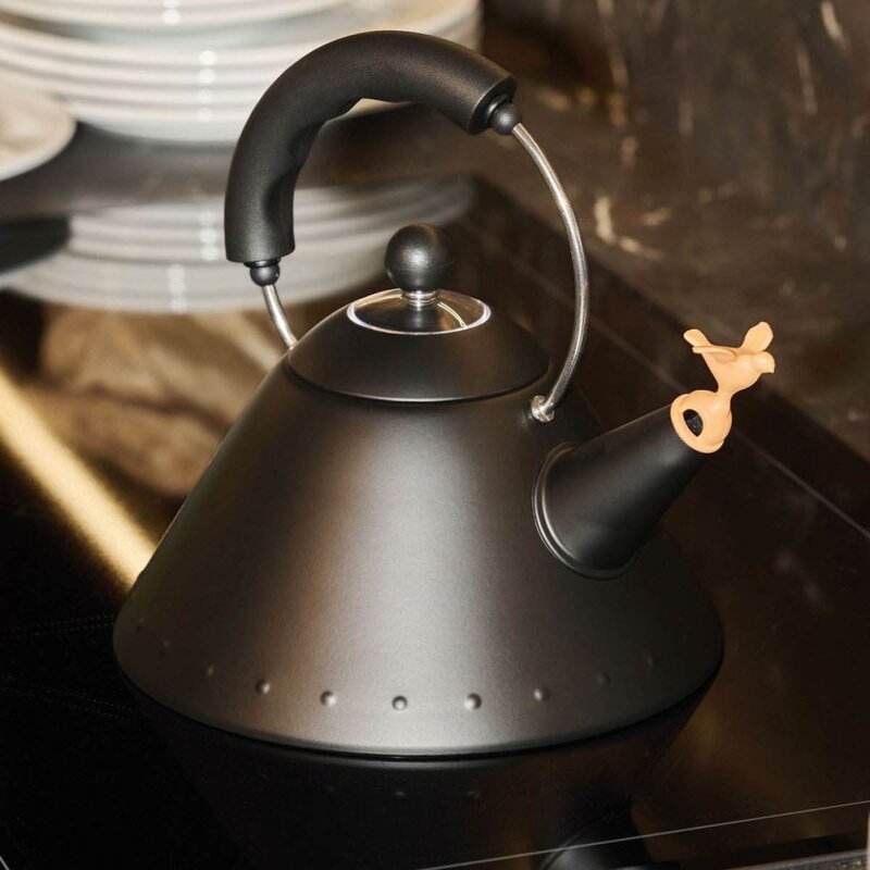 Alessi 9093 vannkjele 2L svart/oransje