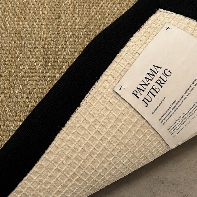 Deco Nord Panama dørmatte 60x90 cm Desert sand/Black