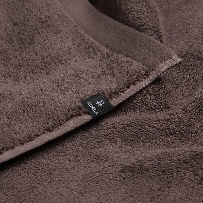 Himla Maxime håndkle frotté 70x140 cm maroon