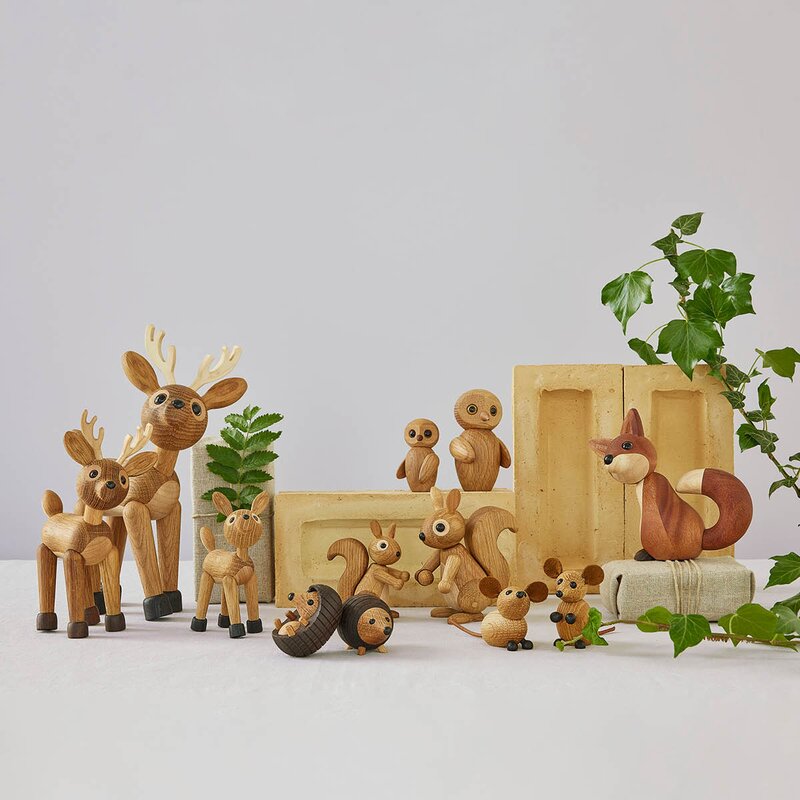 Spring Copenhagen Spike Pinnsvin trefigur 4 cm termoask