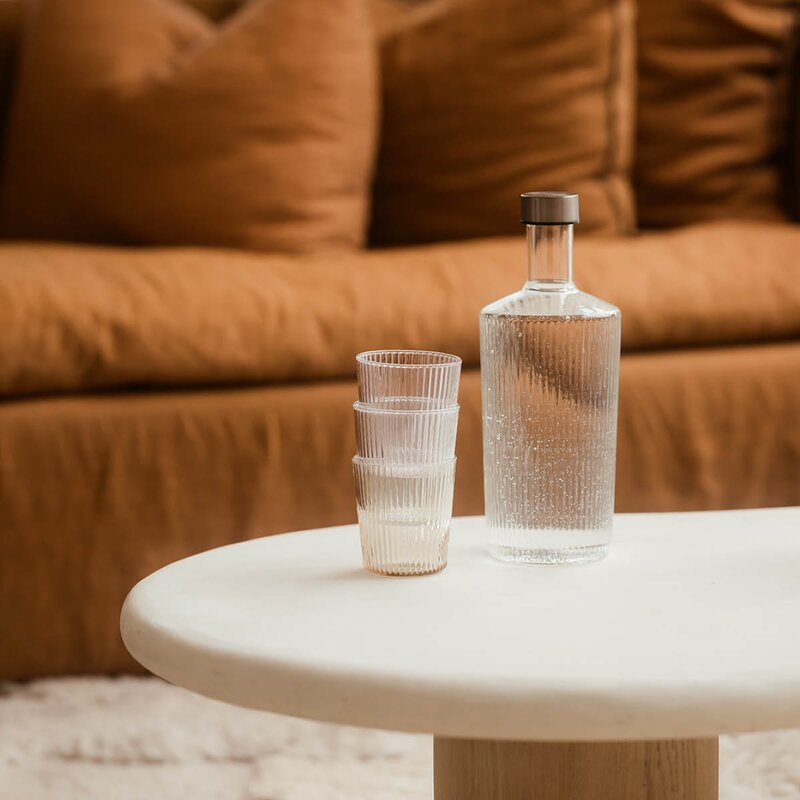 Paveau Ribbed Elegance gaveeske White Haven 3 deler 