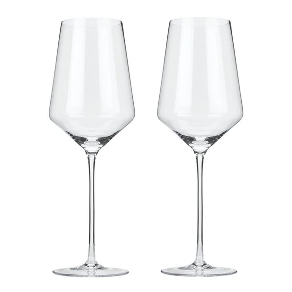 Viski Raye vinklet bordeauxglass i krystall 47 cl 2 stk