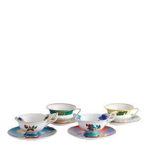 Wedgwood Wonderlust tekopper & asjetter 4 stk