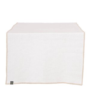 Haomy Corte bordløper 48x160 cm hvit