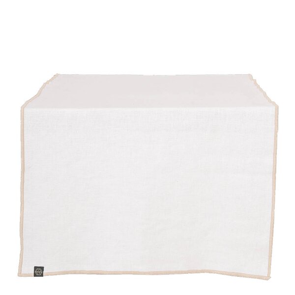 Haomy Corte bordløper 48x160 cm hvit