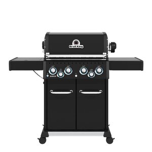 Broil King Baron 490 Shadow gassgrill med rotisseri og sidebrenner