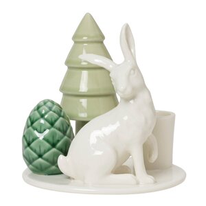Dottir Winter Stories Curious Hare lysestake 10,5 cm