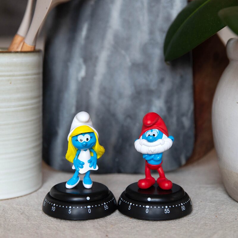 Bengt Ek Mekanisk timer Smurfen blå