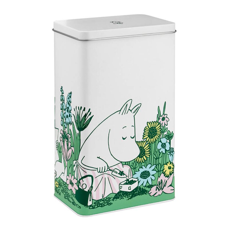Muurla Mummi kaffeboks I Hagen 12x8x20 cm hvit