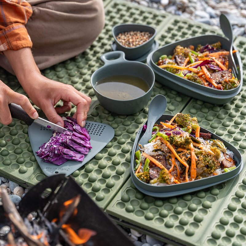 Light My Fire Outdoor MealKit 2.0 måltidssett 7 deler sagegreen