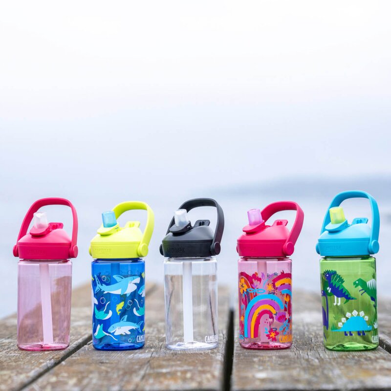 Camelbak Thrive Flip Straw Kids flaske 0,4L sharks and rays