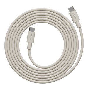 Avolt Cable 1 USB-C til USB-C kabel 2 m Nomad Sand