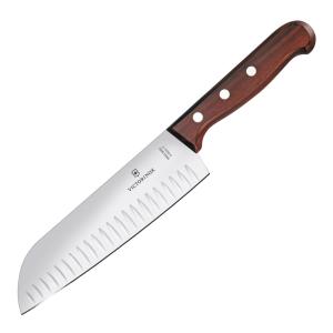 Victorinox Kebony santokukniv 17 cm med luftlommer kebony