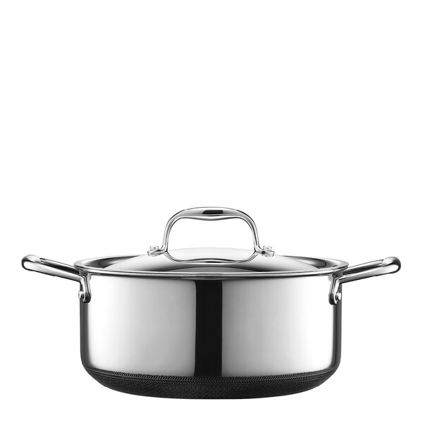 Hexclad – Hybrid dutch oven gryte med stållokk 4,7L