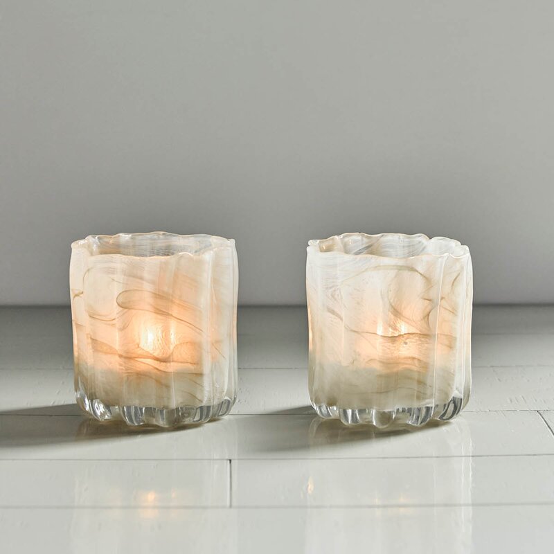 House Doctor Curl telysestake 10x11,5 cm 2 stk beige