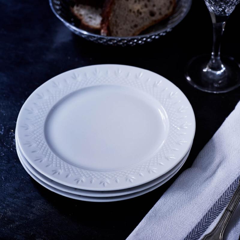 Frederik Bagger Crispy Porcelain lunsjtallerken 25 cm hvit