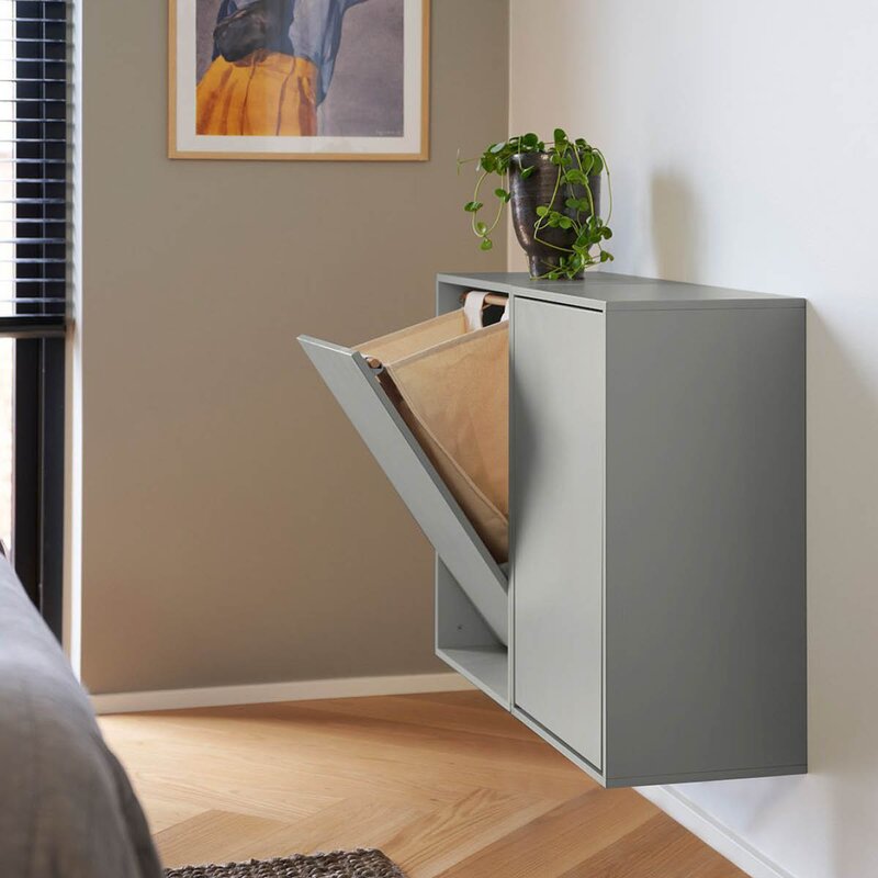 ReCollector Laundry Boks skittentøyskurv 30x43x70 cm Iron Blue