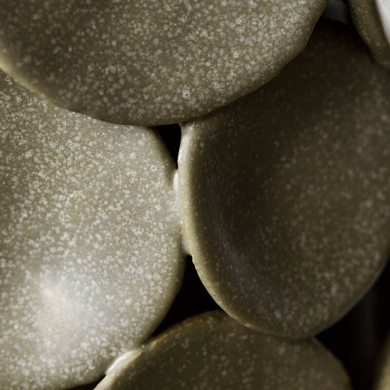 House Doctor Vase Dot 26,5 cm khaki